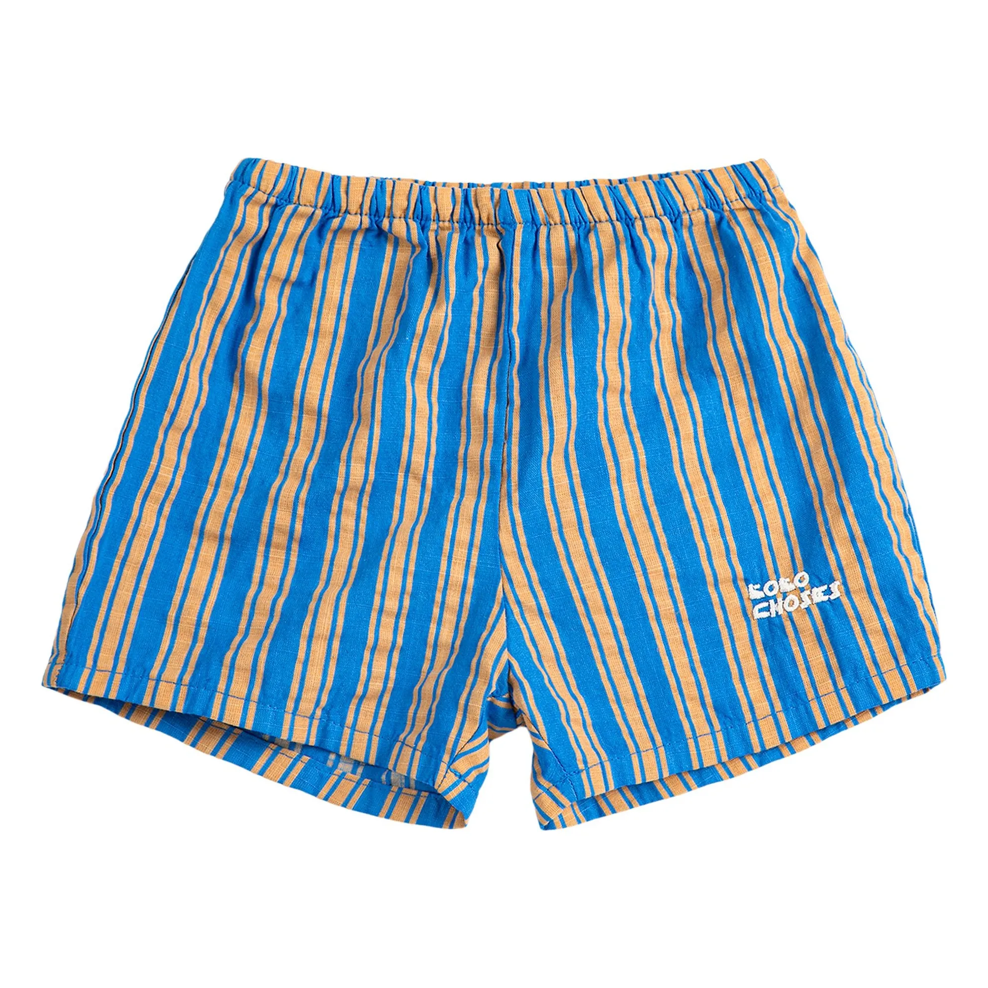 Bobo Choses Blue Baby Striped Shorts