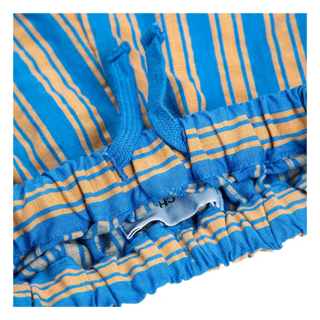 Pantalón de rayas para bebé | Azul