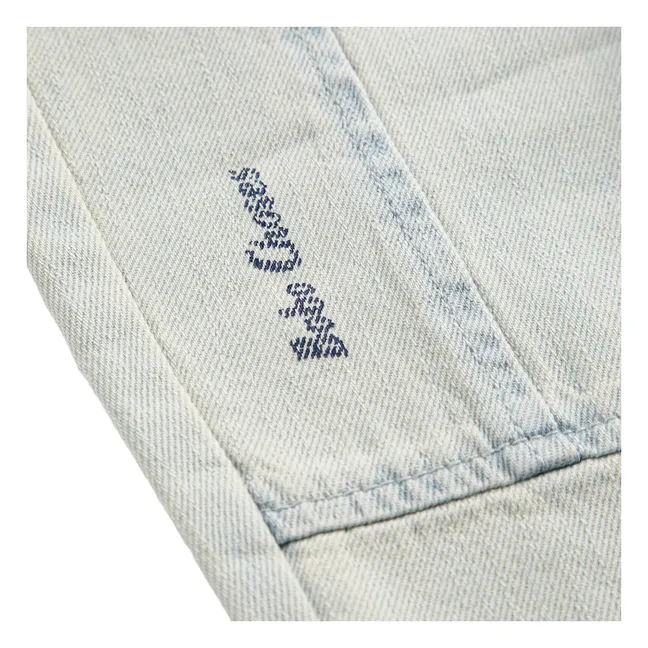 Jean Délavé Coton Bio | Bleu Clair