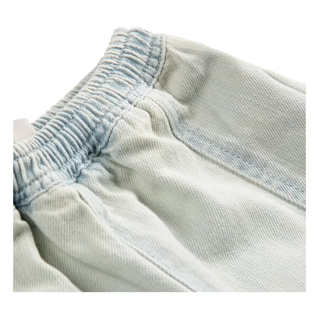 Jean Délavé Coton Bio | Bleu Clair