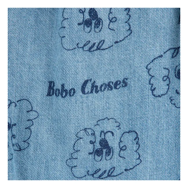 Jean Chiens Coton Bio Bébé | Bleu
