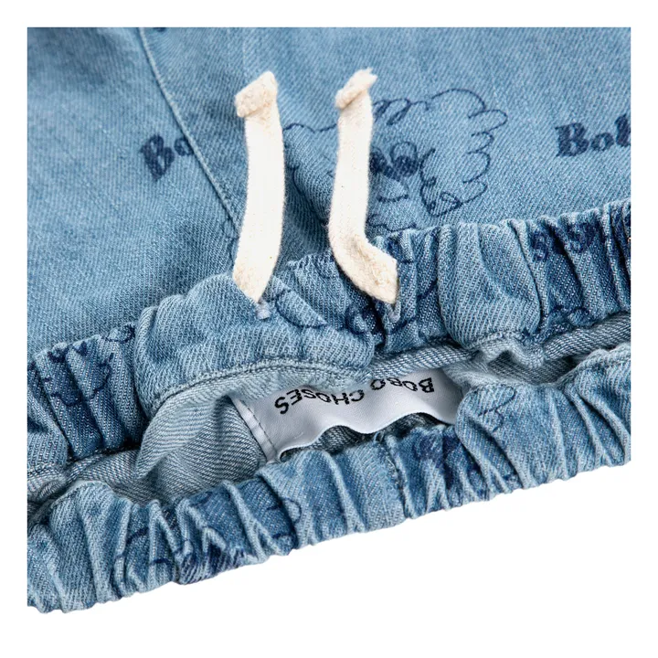 Vaqueros de algodón ecológico para bebés y perros | Azul- Imagen del producto n°3