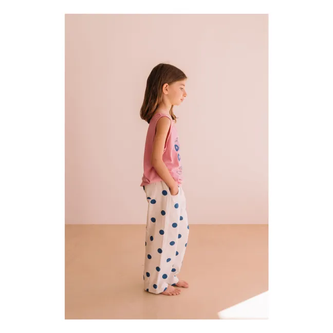 Débardeur Marcel Dancing Club Coton Bio | Rose