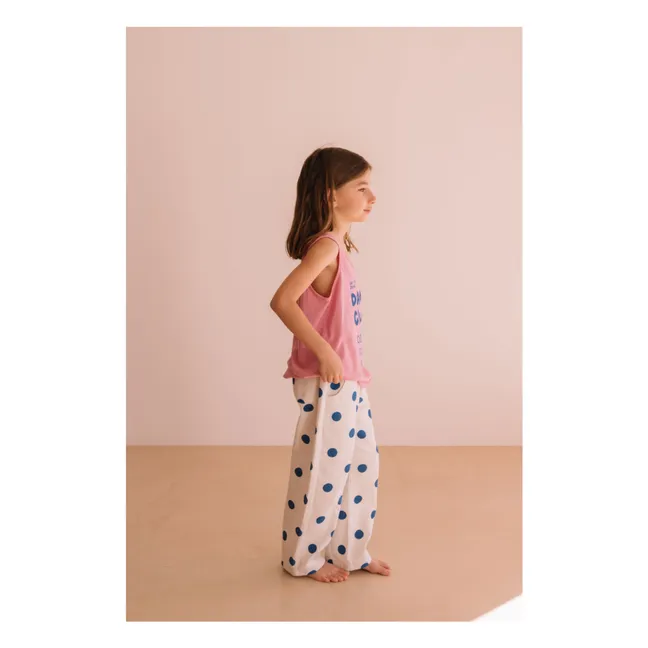 Camiseta de tirantes Marcel Dancing Club Algodón orgánico | Rosa