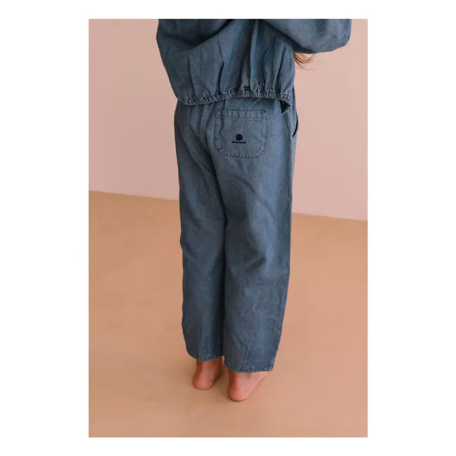 Pantalon Elia Denim | Bleu