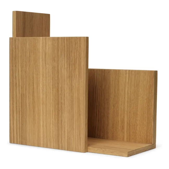 Stagger shelf | Oak