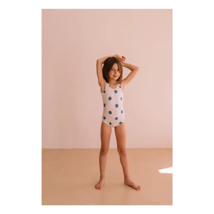 Bañador de lunares Hailey | Blanco- Imagen del producto n°1