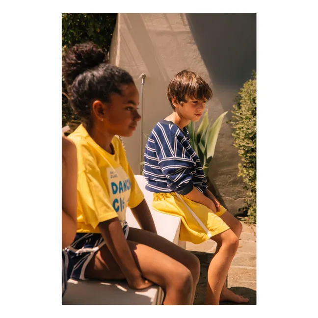 Marlow organic cotton shorts | Yellow