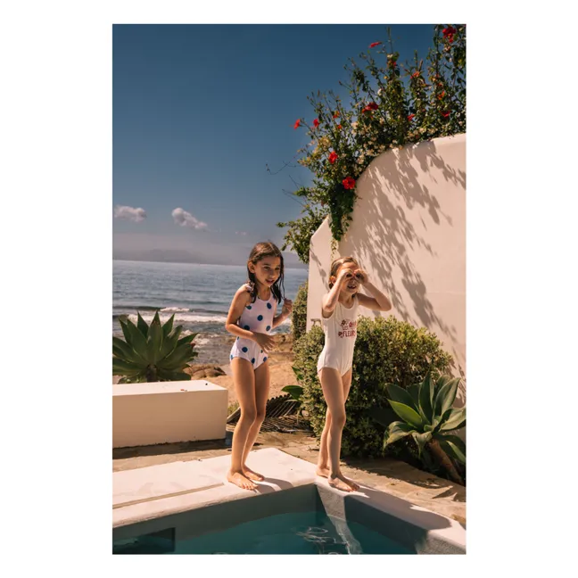 Bañador de lunares Hailey | Blanco