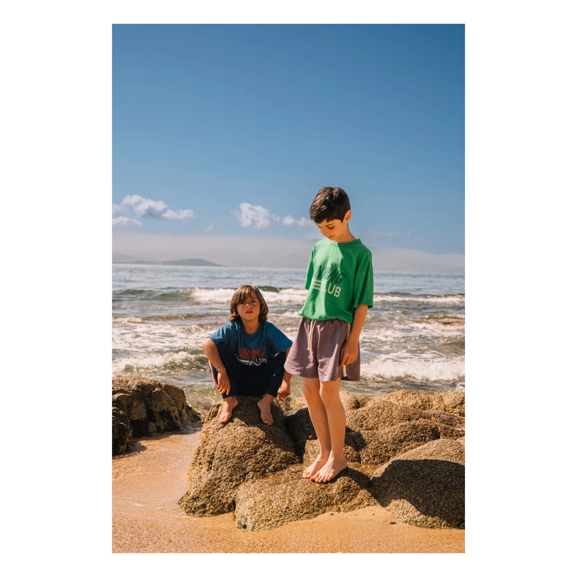 T-shirt Dylan Running Club Coton Bio | Vert prairie- Image produit n°4