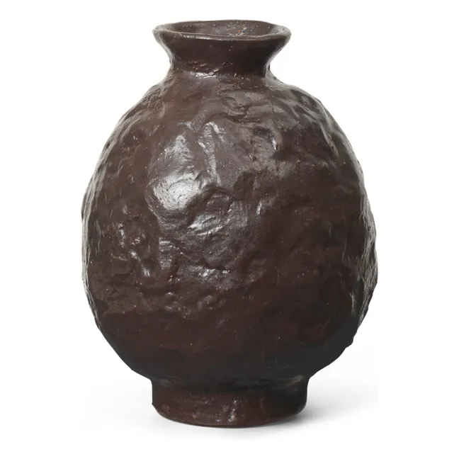 Doro terracotta vase | Brown