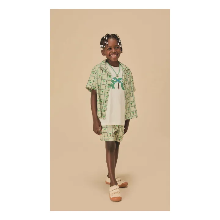 T-shirt Palmiers Rio | Blanc- Image produit n°1