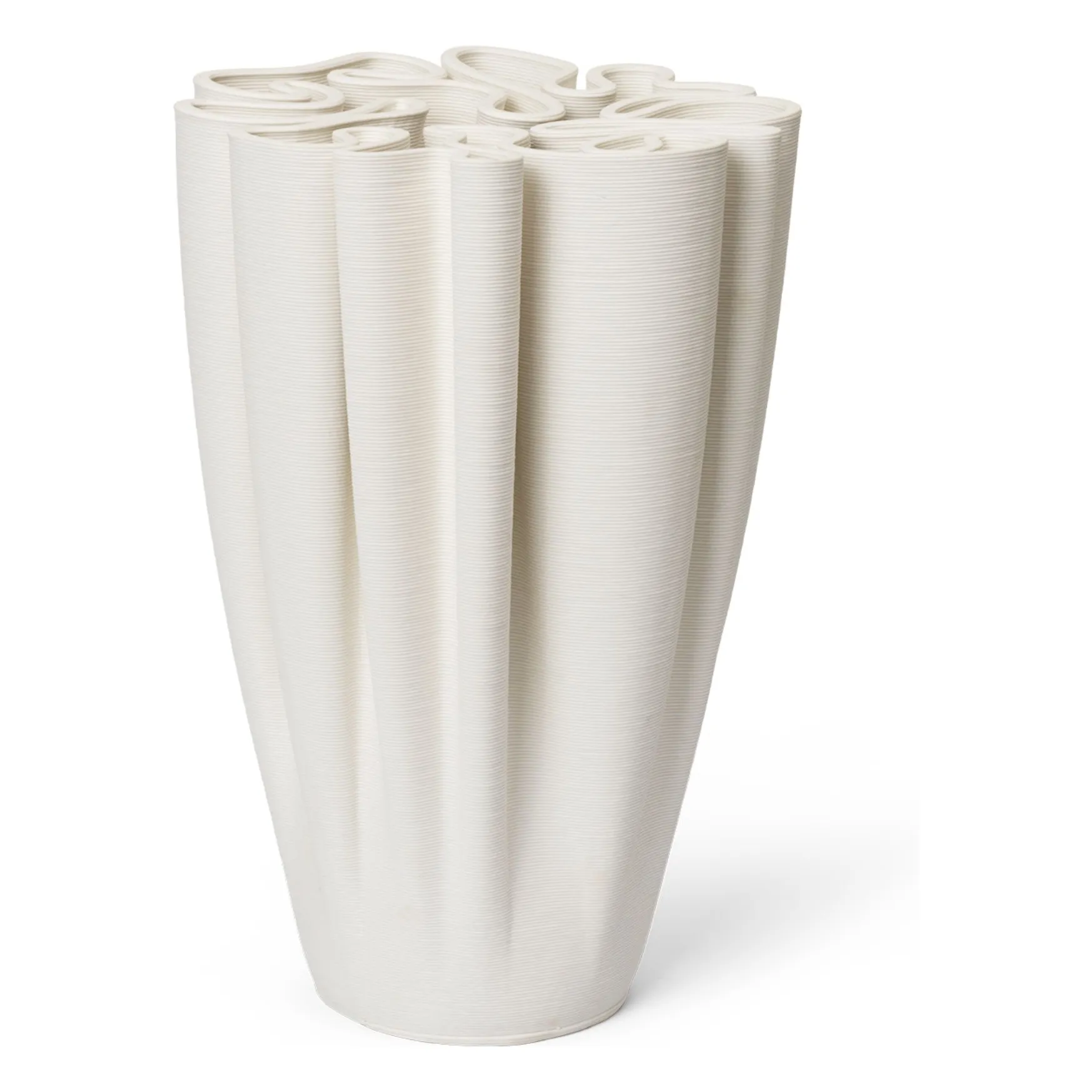Ferm Living Cream Dedali Vase