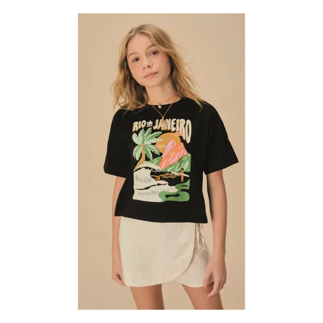 T-shirt Rio Janeiro | Noir