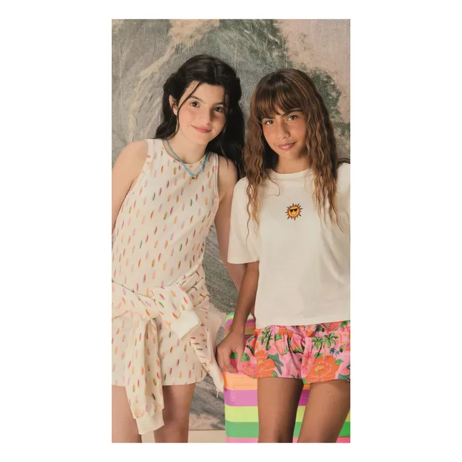 Short Rio Fleurs | Rose