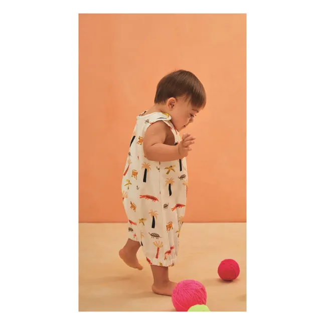 Pelele jungla | Blanco