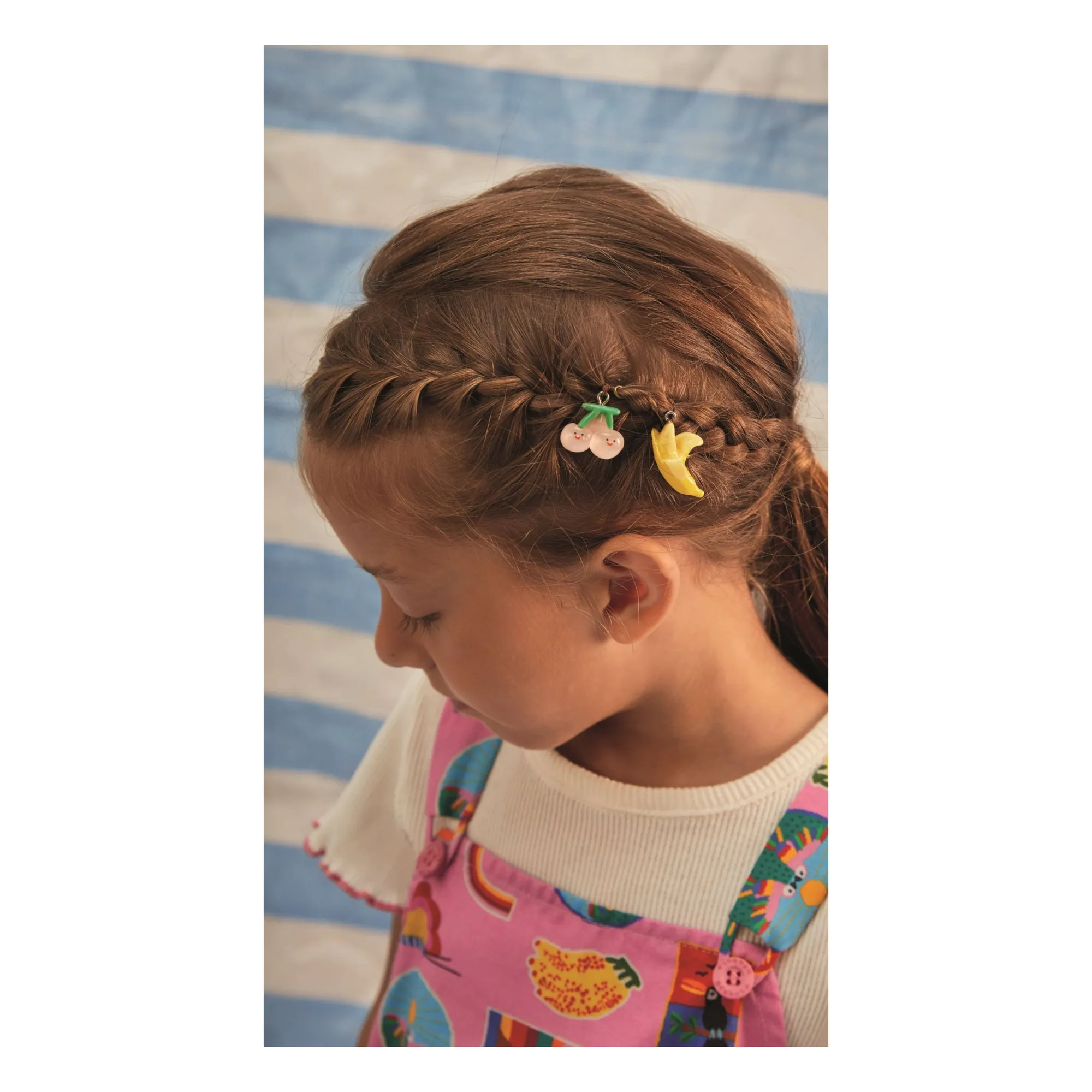 Salopette Arc-en-ciel | Rose- Image produit n°2