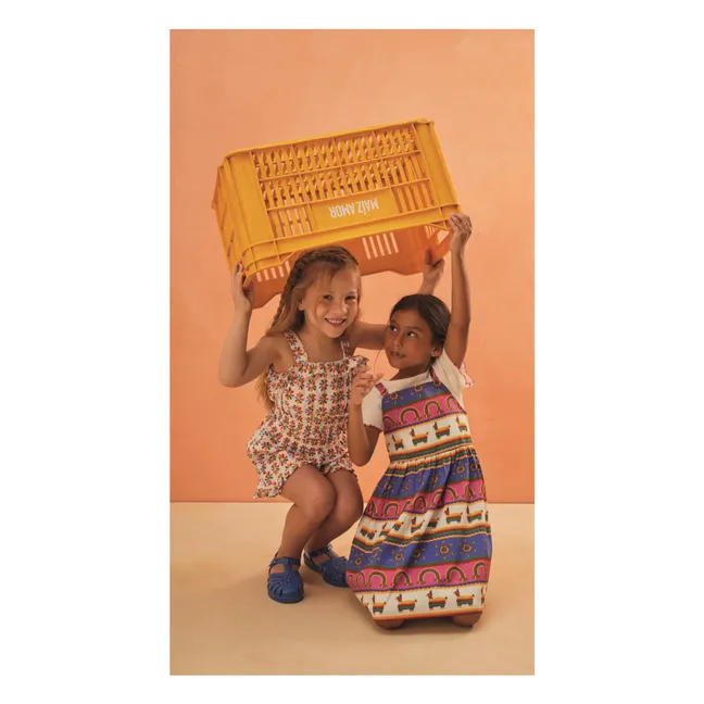 Pantalón corto con volante Moulin à Vent | Blanco