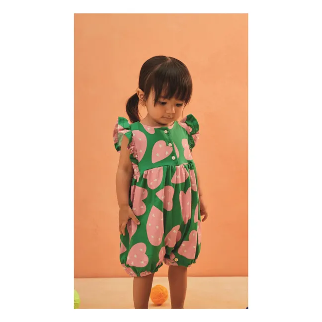 Pelele Corazones | Verde