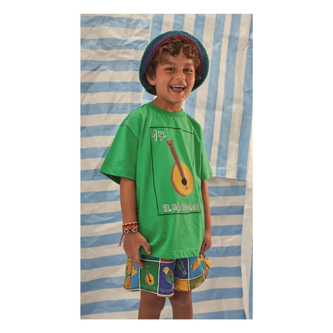 Short Molleton Mexique | Orange