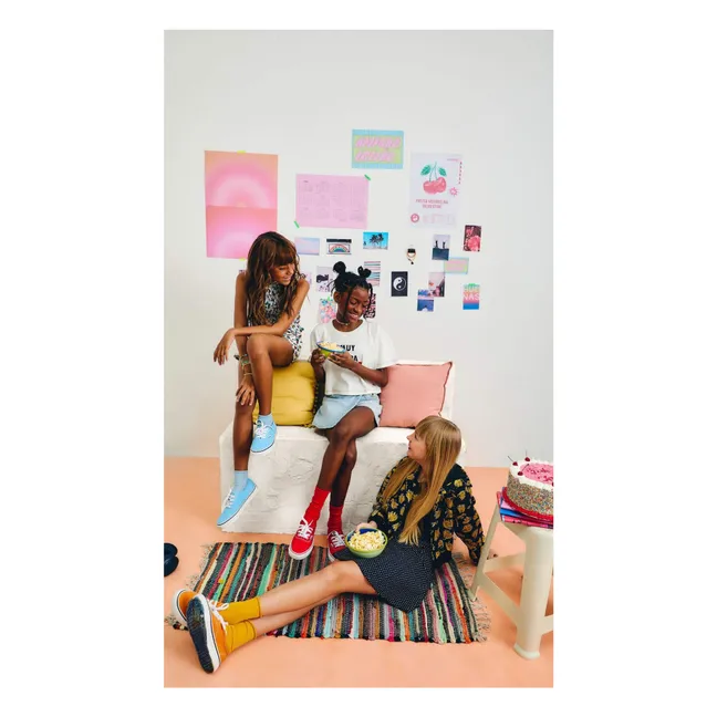 Denim Short Skirt | Light Blue