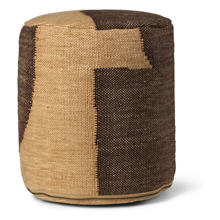 Pouf Forene | Chocolat- Image produit n°0