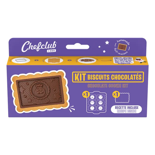 Kit de galletas de chocolate