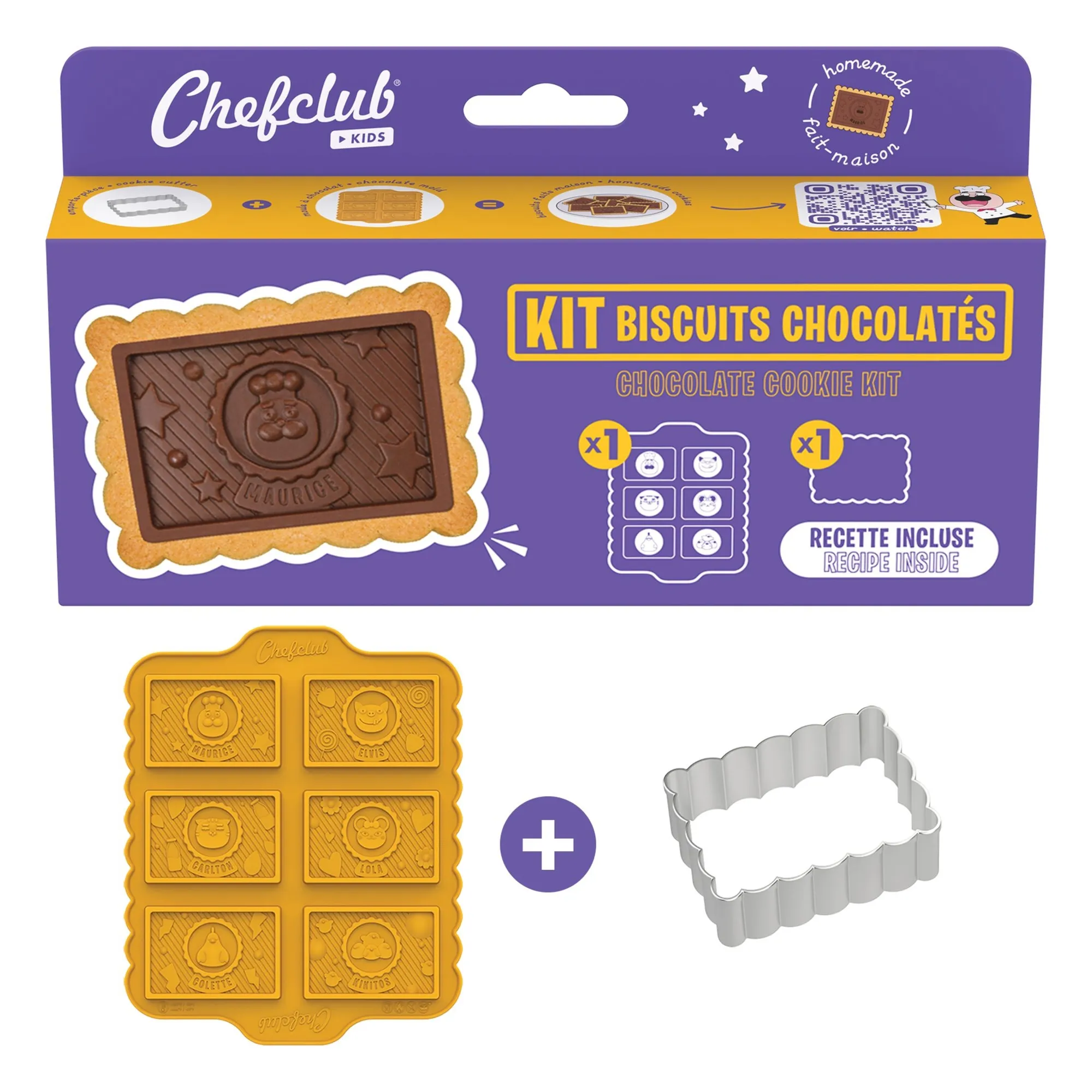 Kit pour Biscuits chocolatés- Image produit n°0