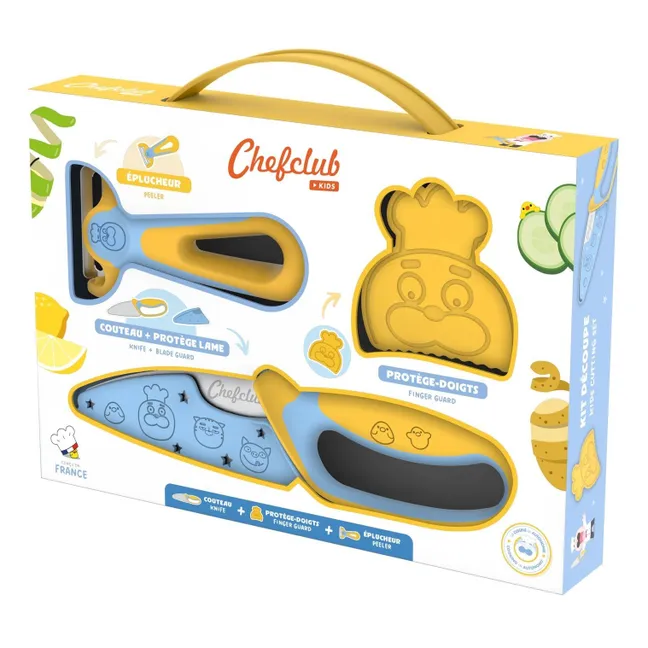 Peeler and knife kit | Yellow