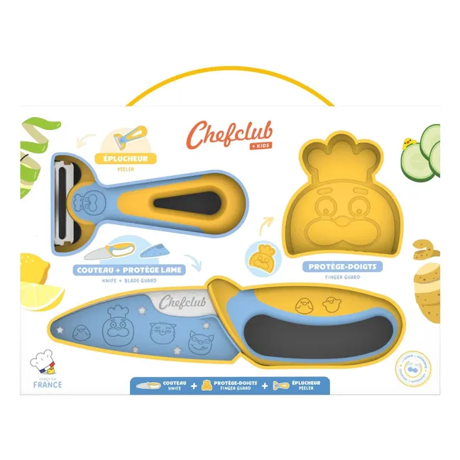 Peeler and knife kit | Yellow