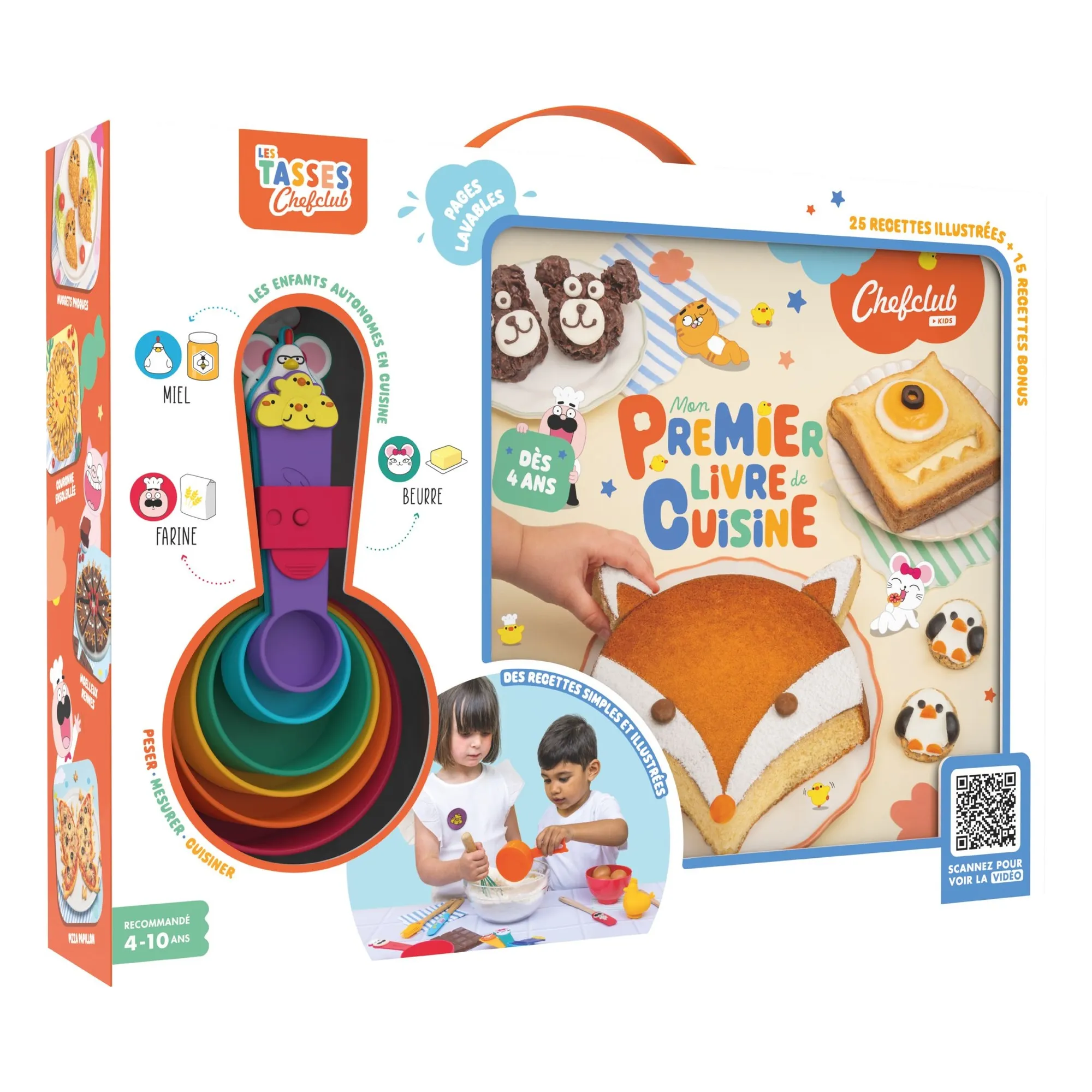 Coffret Mon premier livre de cuisine- Image produit n°1
