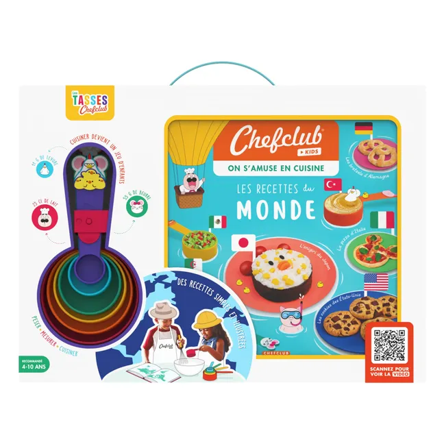 Coffret Les recettes du monde
