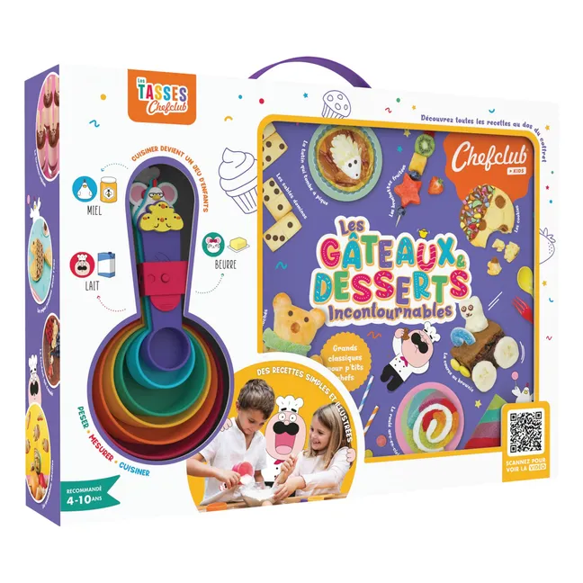 Essential cakes and desserts set