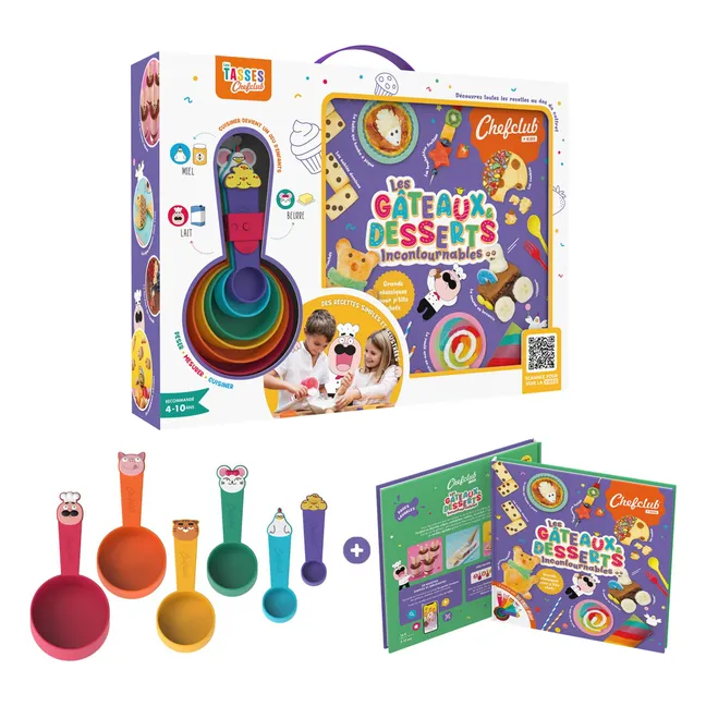 Essential cakes and desserts set