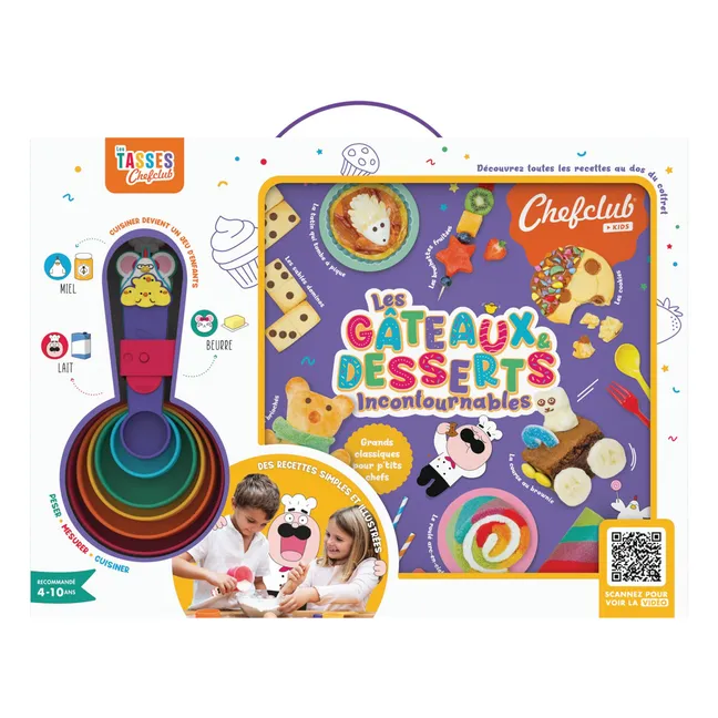 Essential cakes and desserts set