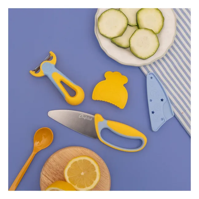 Peeler and knife kit | Yellow