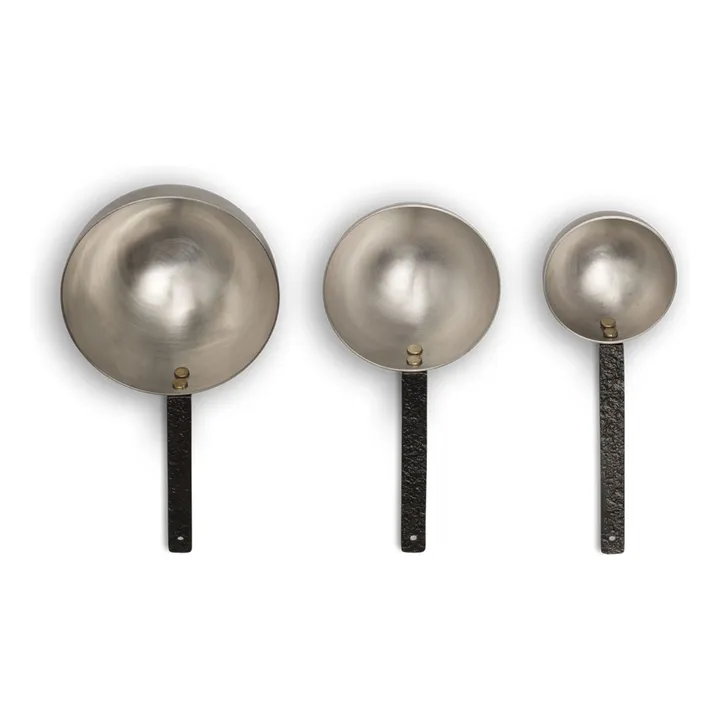Cuillères à mesurer - Set de 3 | Acier- Image produit n°0