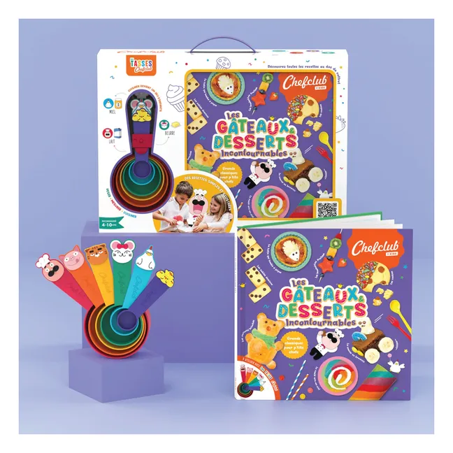 Coffret Les gâteaux et desserts incontournables