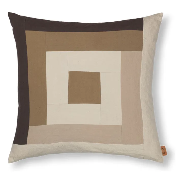Coussin Border | Beige- Image produit n°0