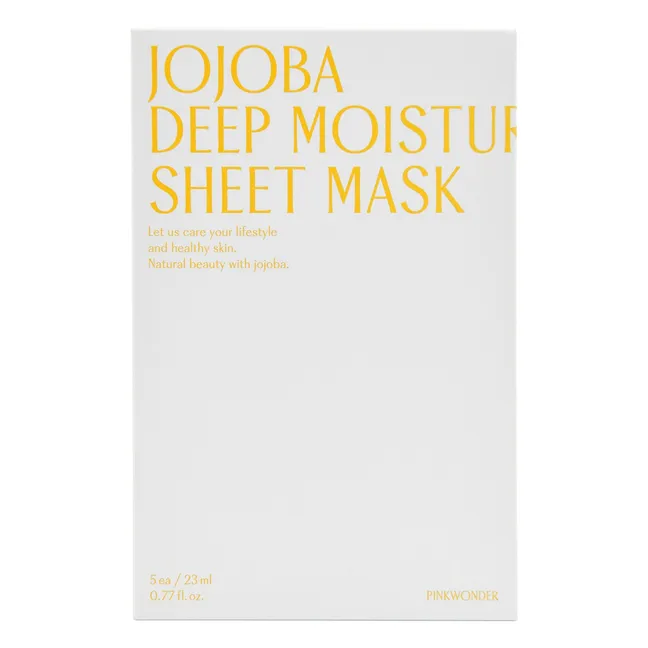 Jojoba-Feuchtigkeitsmasken - 5er-Set