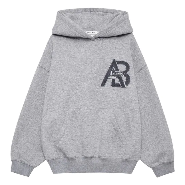 Sweat Jacie Letterman | Gris chiné