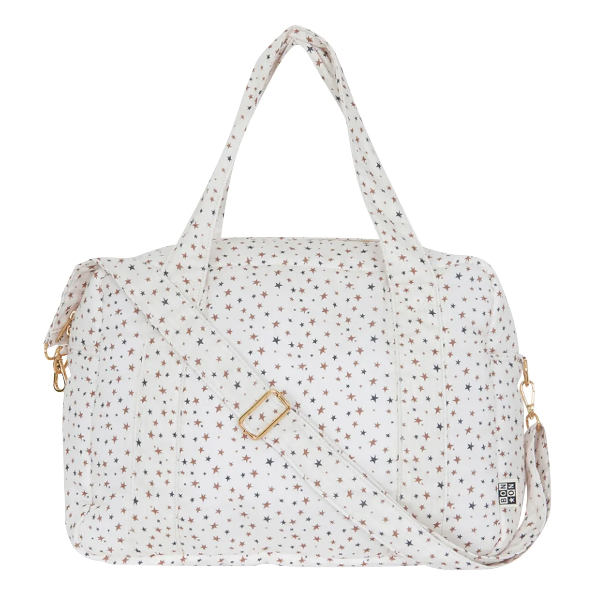 Bonton Grey Etoiles Changing Bag