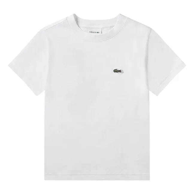 Logo-T-Shirt Bio-Baumwolle | Weiß