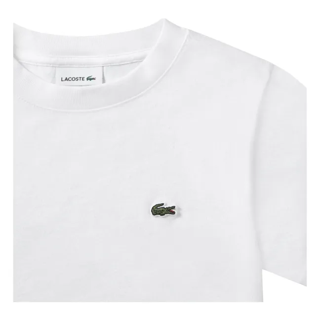Logo-T-Shirt Bio-Baumwolle | Weiß