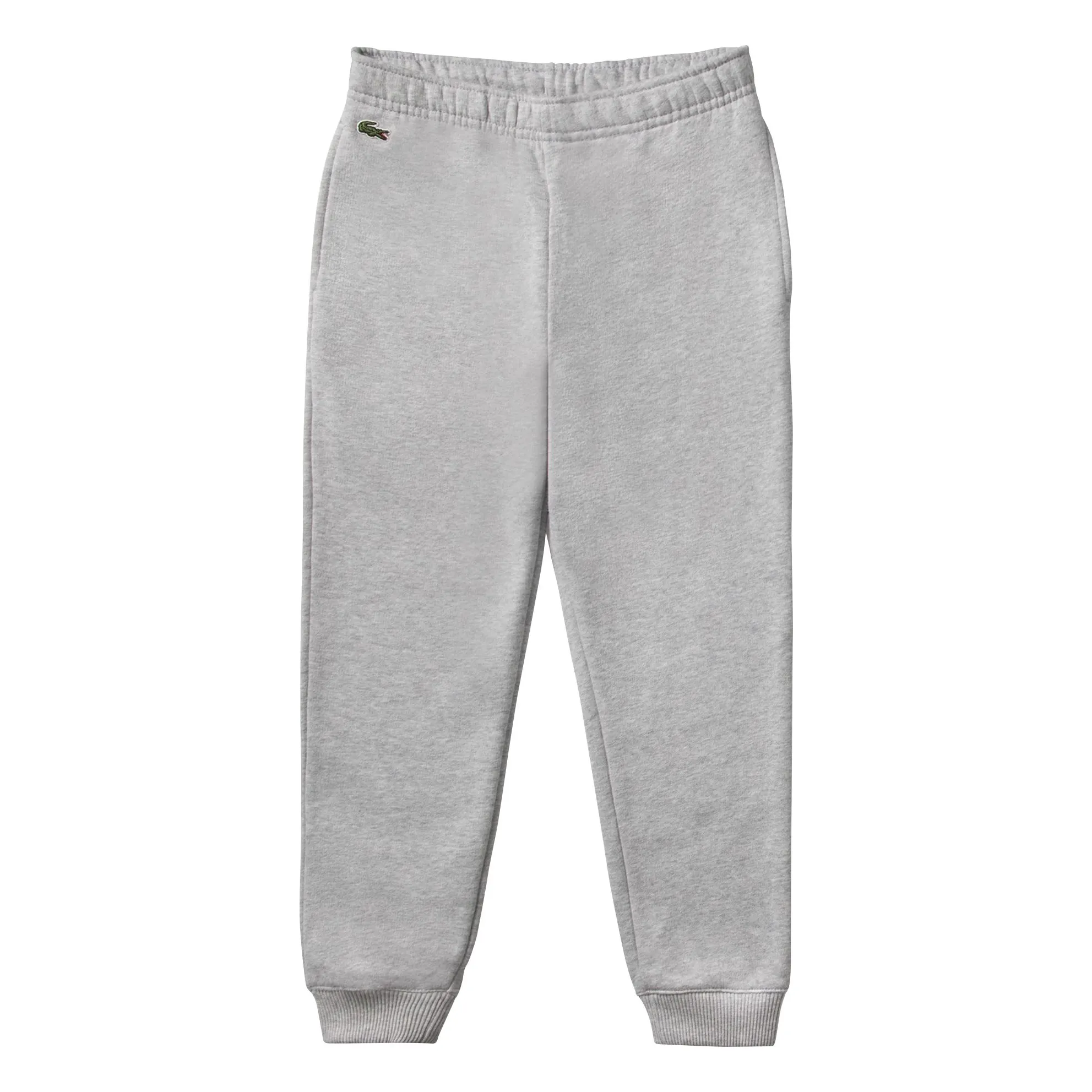 Lacoste Heather Grey Organic Cotton Logo Jogger