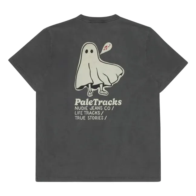 T-Shirt Roy Pale Tracks | Gris anthracite