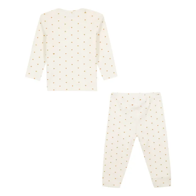 Patino Star pyjamas | Pale yellow