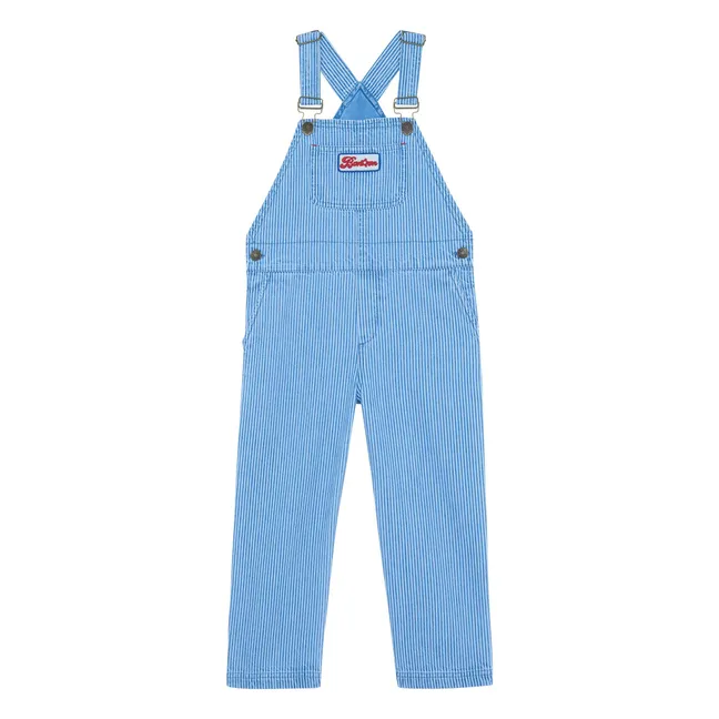 Latzhose Nope Gestreift | Blau