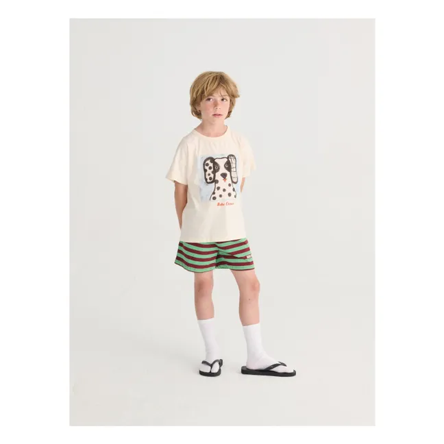 T-shirt Dalmatien Coton Bio | Ecru