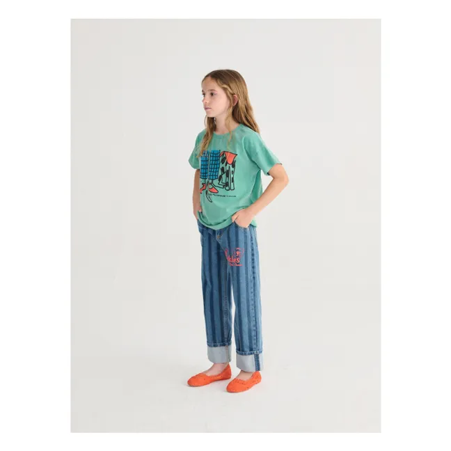 T-shirt Friendship Coton Bio | Vert